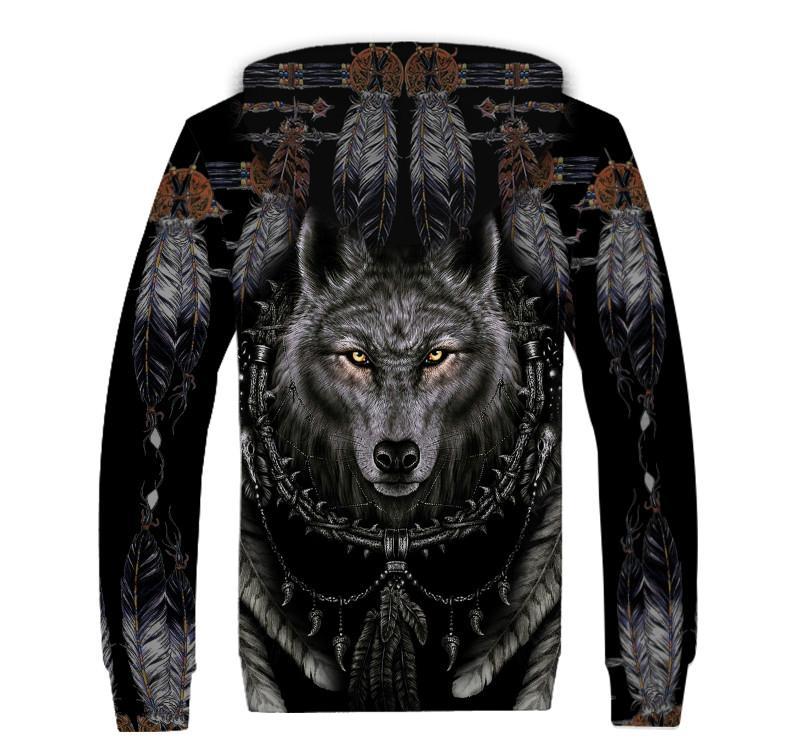 Wolf 3D Over Printed Unisex Shirt