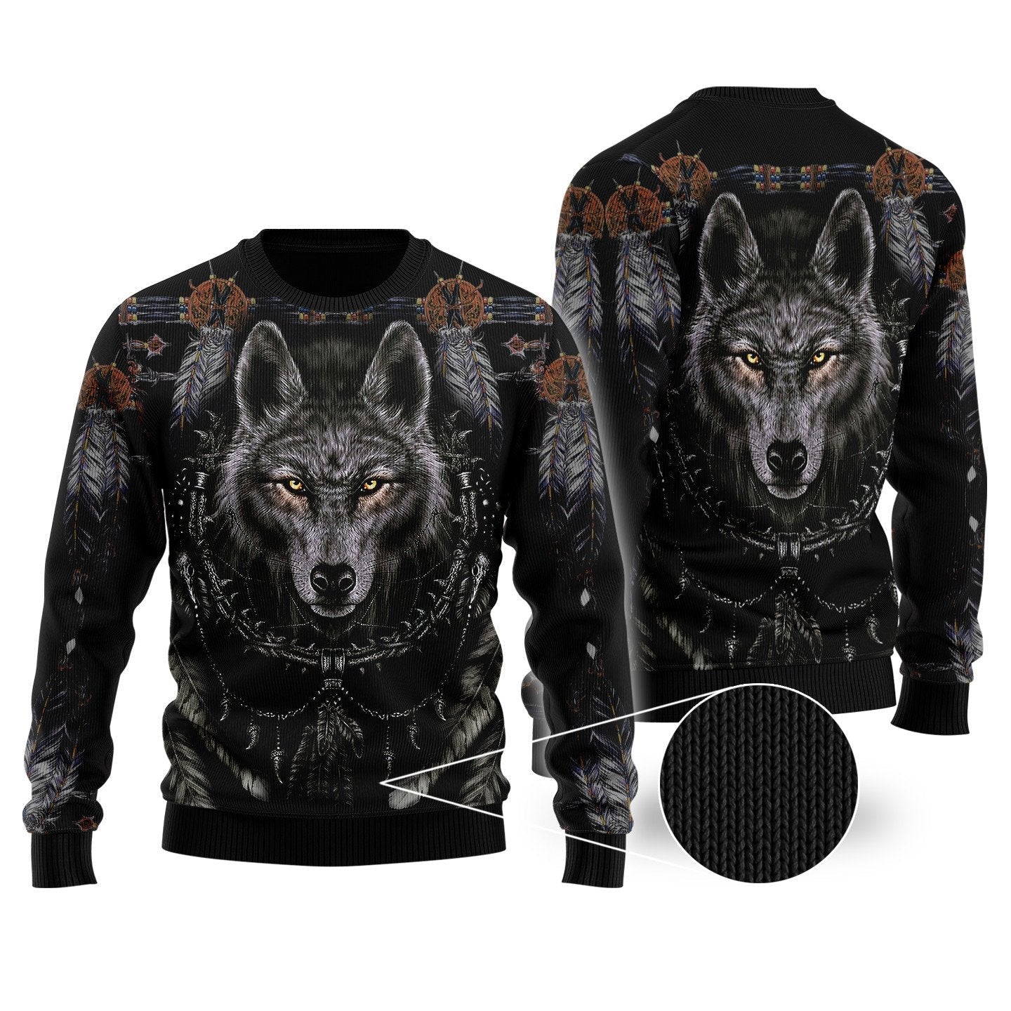 Wolf 3D Over Printed Unisex Shirt