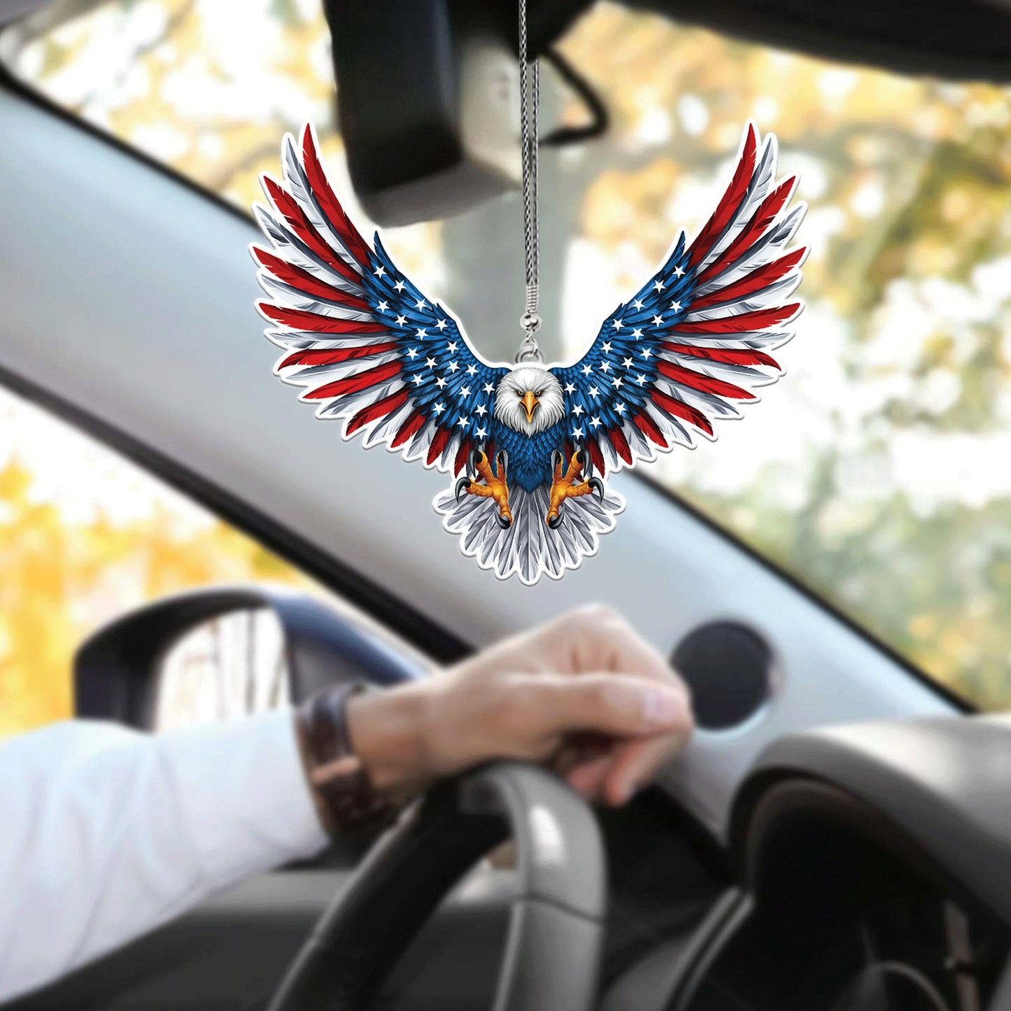 American No3 Unique Design Car Hanging Ornament
