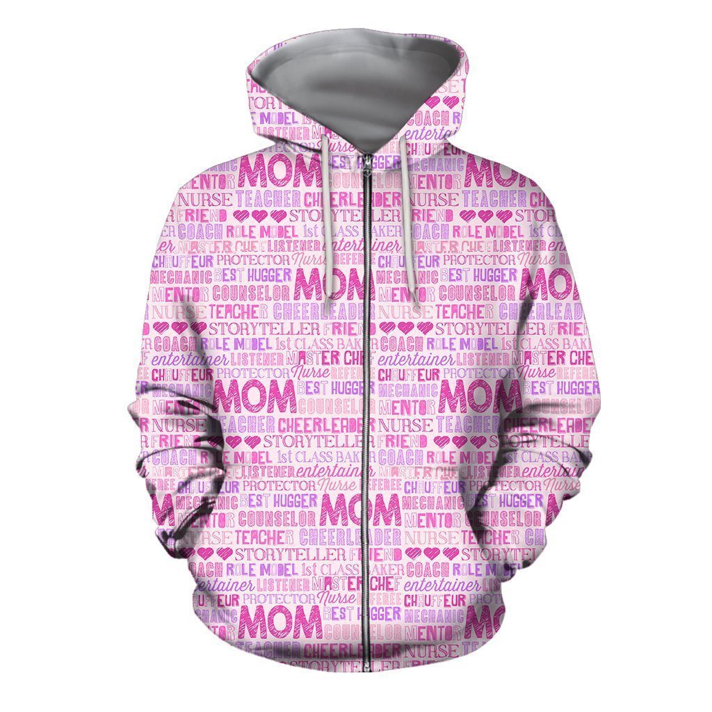 3D All Over Happy Mother's Day Quote Hoodie - Amaze Style™-Apparel