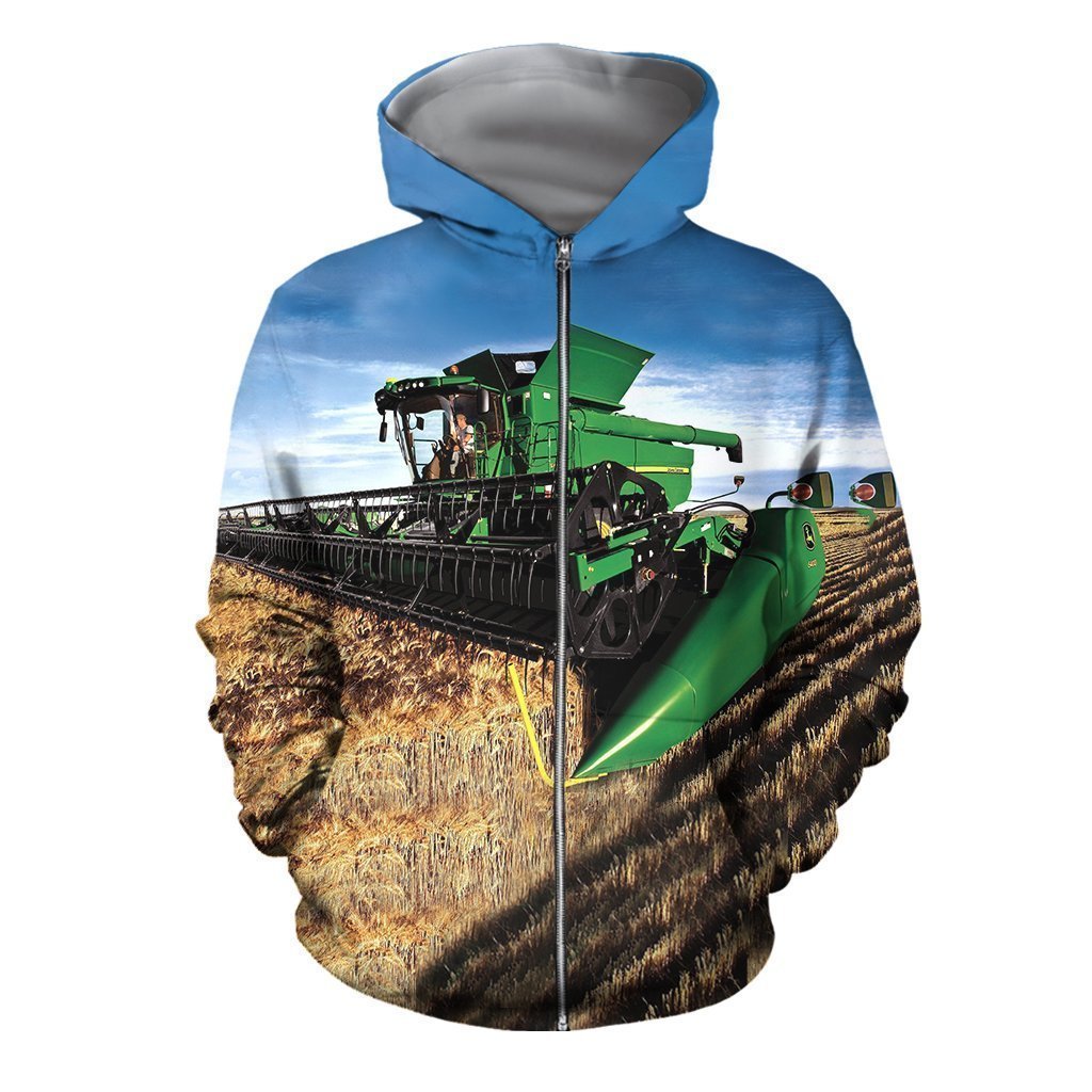 3D All Over Printed Green combine Shirts And Shorts-Apparel-6teenth World-ZIPPED HOODIE-S-Vibe Cosy™