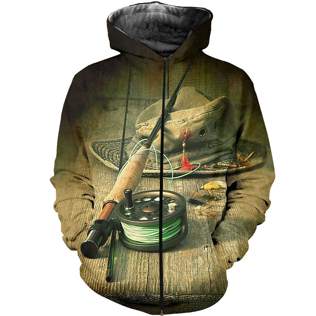 3D All Over Printed Fishing Equipment Shirts - Amaze Style™-Apparel