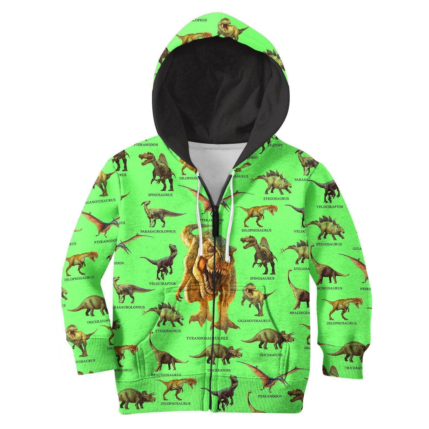 3D All Over Printed Green Dinosaurs T-Rex Shirts - Amaze Style™-Apparel