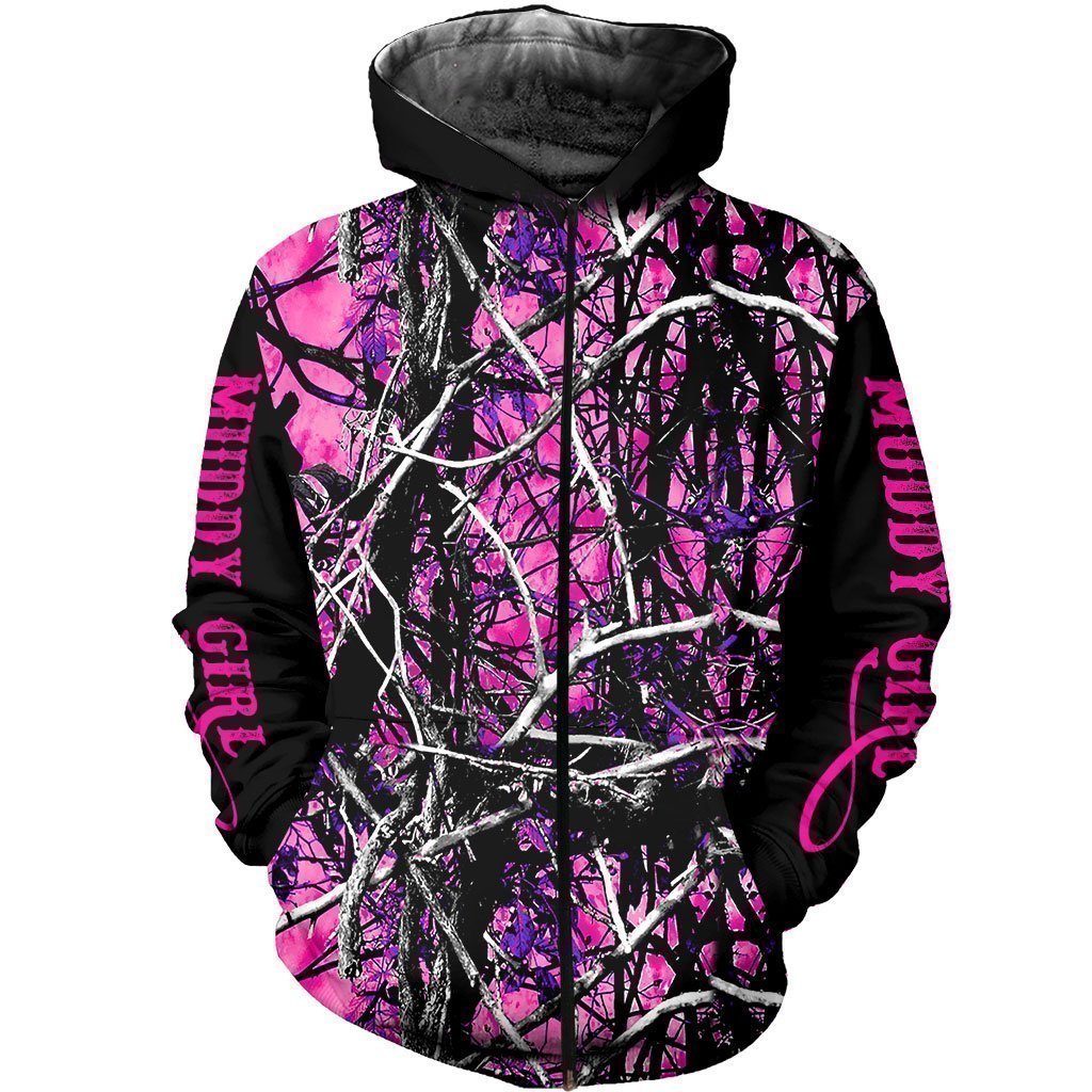 3D Printed Muddy Girl Camo Clothes - Amaze Style™-Apparel