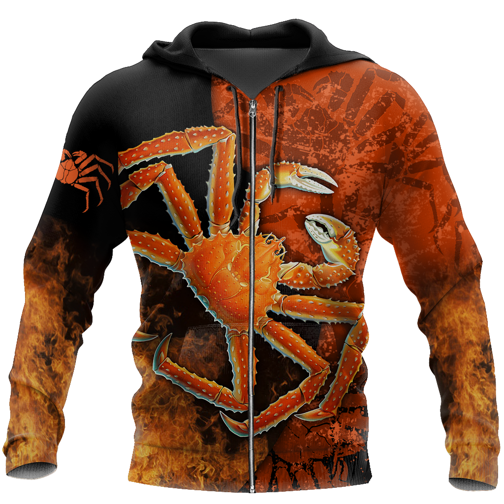 Alaska king crab fishing on fire 3d printing for men and women TR090101 - Amaze Style™-Apparel