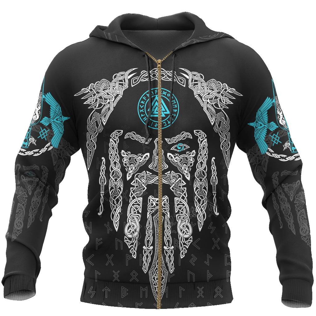 3D All Over Printed Raven And Odin version 2.0 - Amaze Style™-Apparel
