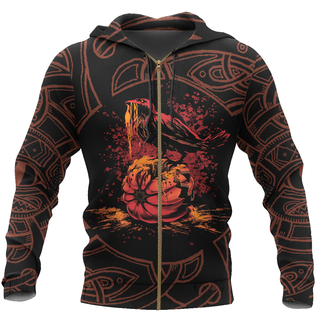 Vikings - Bird Halloween Hoodie - Amaze Style™-Apparel
