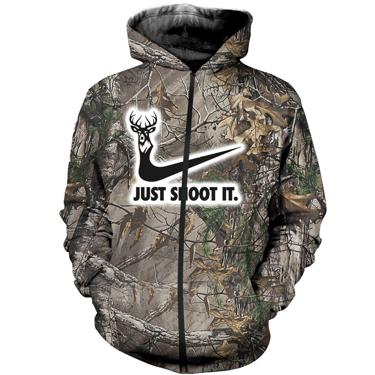 3D PRINTED JUST SHOOT IT CLOTHES - Amaze Style™-Apparel