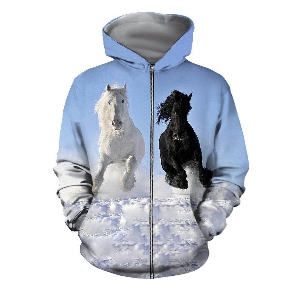 3D All Over Printed Horse Shirts And Shorts - Amaze Style™-Apparel