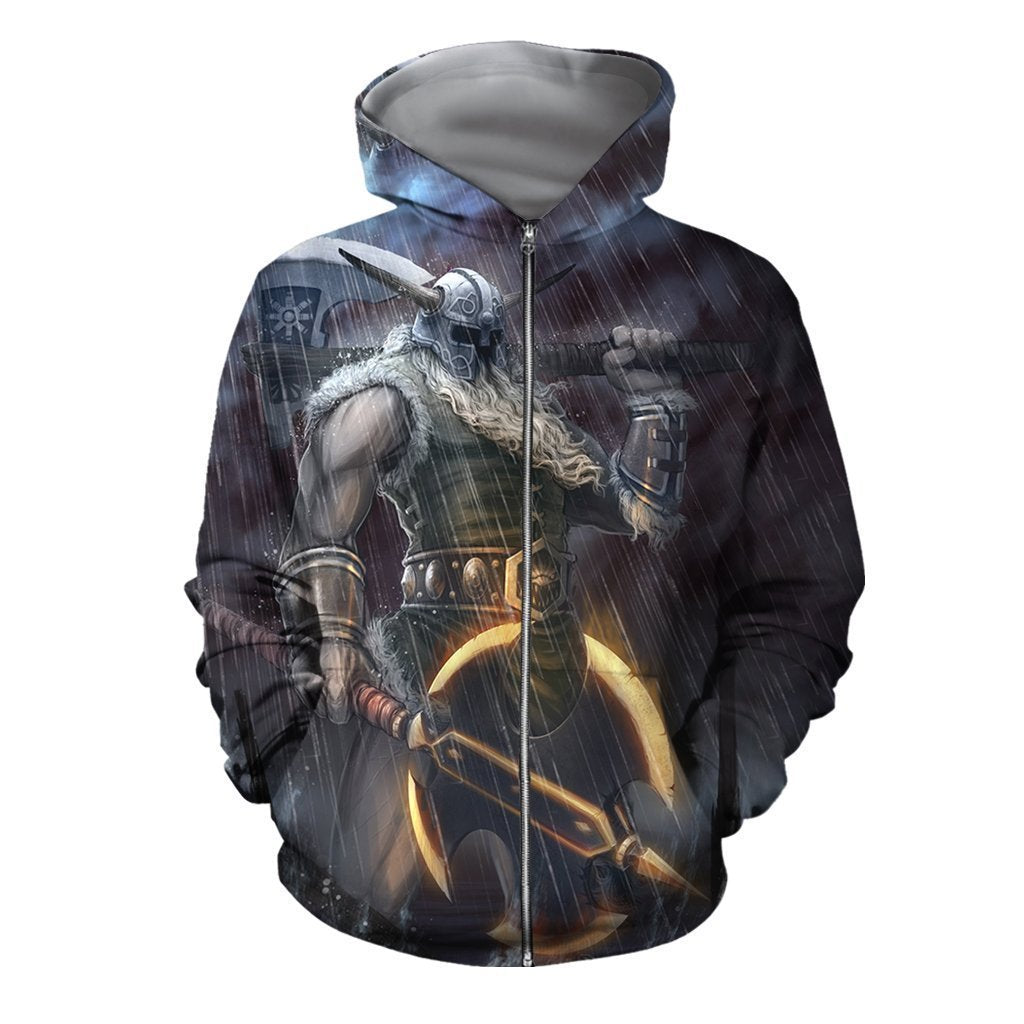3D All Over Printed Viking Warrior Clothes - Amaze Style™-Apparel
